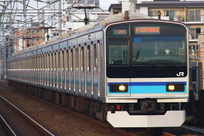 鉄道フォト・写真：JR東日本E231系電車 クハE230-806 南行徳駅 鉄道フォト・写真 by りんたろうさん - 撮影日 2017/03/11 16:49