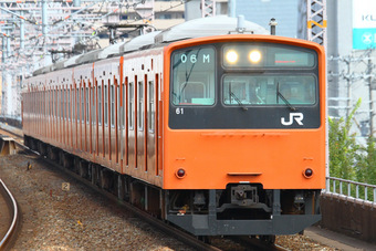 JR西日本 国鉄201系電車 クハ200-61 鉄道フォト・写真 by りんたろうさん 野田駅 (JR)：2016年10月16日10時ごろ