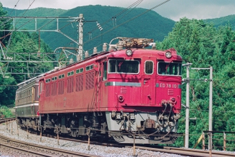JR東日本 国鉄ED78形電気機関車 ED78 10 鉄道フォト・写真 by こめさん 板谷駅：1990年08月10日12時ごろ