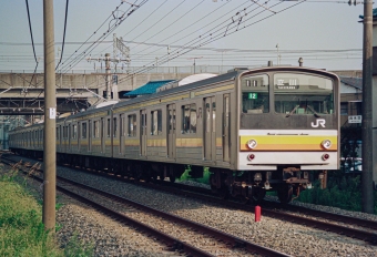JR東日本 国鉄205系電車 鉄道フォト・写真 by こめさん 稲田堤駅：1990年07月20日17時ごろ