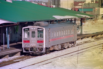 JR北海道 キハ54形 キハ54 523 鉄道フォト・写真 by こめさん 根室駅：1995年02月14日13時ごろ