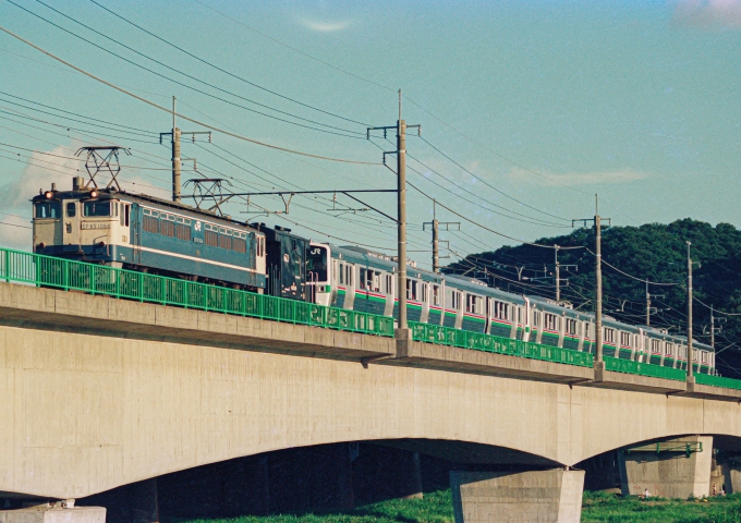 JR貨物 国鉄EF65形電気機関車 EF65 1064 鉄道フォト・写真 by こめさん 府中本町駅：1991年07月10日16時ごろ