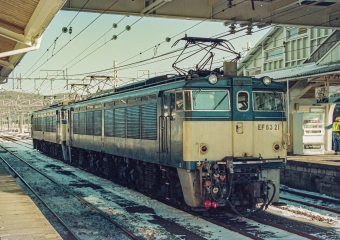 JR東日本 国鉄EF63形電気機関車 EF63 21 鉄道フォト・写真 by こめさん 軽井沢駅 (JR)：1991年01月20日15時ごろ