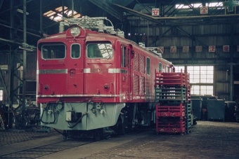 JR東日本 国鉄ED71形電気機関車 ED71 1 鉄道フォト・写真 by こめさん ：1990年08月08日15時ごろ