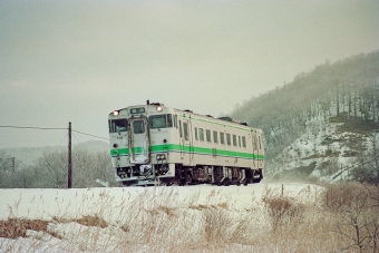 JR北海道 キハ40形 キハ40 738 鉄道フォト・写真 by こめさん 細岡駅：1995年02月10日07時ごろ