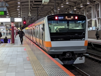 JR東日本E233系電車 鉄道フォト・写真 by こめさん 武蔵境駅 (JR)：2022年02月05日19時ごろ