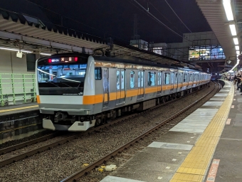 JR東日本E233系電車 鉄道フォト・写真 by こめさん 小作駅：2023年05月13日19時ごろ