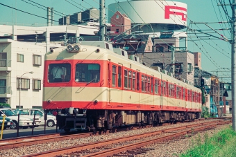 伊予鉄道800系電車 825 鉄道フォト・写真 by こめさん 古町駅：1994年08月04日10時ごろ