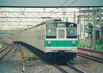 JR東日本 国鉄203系電車 鉄道フォト・写真 by こめさん 南柏駅：1990年05月20日13時ごろ