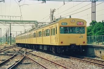 JR東日本 国鉄103系電車 鉄道フォト・写真 by こめさん 浅野駅：1990年07月20日13時ごろ