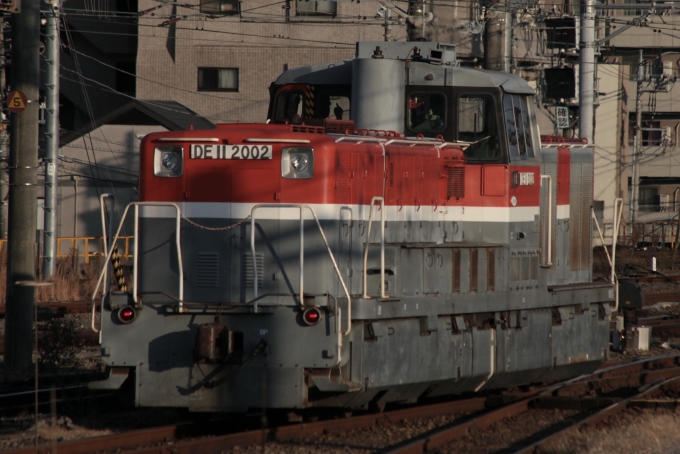 JR貨物 国鉄DE11形ディーゼル機関車 DE11 2002 鉄道フォト・写真 by YHMさん 八王子駅：2021年12月22日15時ごろ