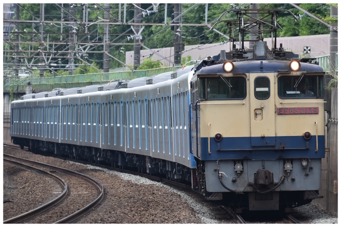 鉄道フォト・写真：JR東日本 国鉄EF65形電気機関車 北府中駅 鉄道フォト・写真 by すかろくさん - 撮影日 2021/06/13 09:16