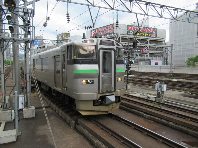 JR北海道 クハ735形 クハ735-101 鉄道フォト・写真 by TS鉄さん 札幌駅：2021年05月22日07時ごろ