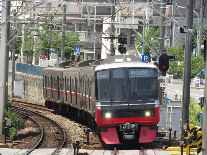 鉄道フォト・写真：名古屋鉄道 名鉄3300系電車(3代) 3308 有松駅 鉄道フォト・写真 by Excel_noaさん - 撮影日 2022/06/19 12:52