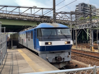 JR貨物 EF210形 EF210-105 鉄道フォト・写真 by Aץameさん 金山駅 (愛知県|JR)：2021年08月01日13時ごろ