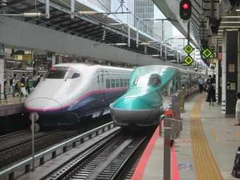 JR東日本 E514形(Tsc) はやぶさ(新幹線) E514-12 鉄道フォト・写真 by Aץameさん 東京駅 (JR)：2021年08月09日10時ごろ
