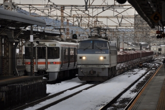 JR貨物 国鉄EF66形電気機関車 EF66 124 鉄道フォト・写真 by Aץameさん 大垣駅 (JR)：2021年12月29日09時ごろ
