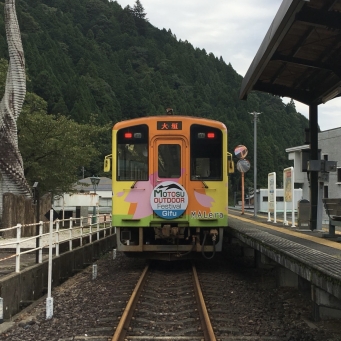 樽見鉄道ハイモ330-700形 ハイモ330-702 鉄道フォト・写真 by Aץameさん 樽見駅：2018年09月24日00時ごろ