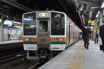 JR東海 クハ210形 クハ210-8 鉄道フォト・写真 by Aץameさん 名古屋駅 (JR)：2022年01月10日18時ごろ