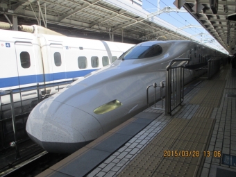 JR N700系新幹線電車 783形(Tc) 鉄道フォト・写真 by Aץameさん 新大阪駅 (JR)：2015年03月28日13時ごろ