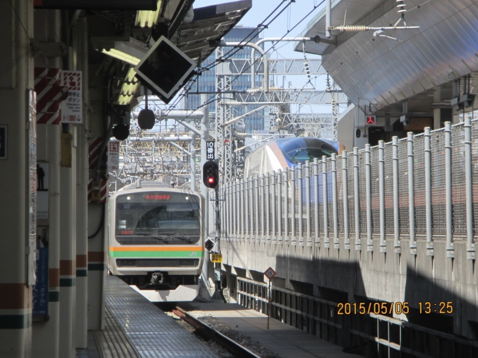 鉄道フォト・写真(拡大)：JR東日本E231系電車 クハE230-8022 東京駅 (JR) 鉄道フォト・写真 by Aץameさん - 撮影日 2015/05/05 13:25