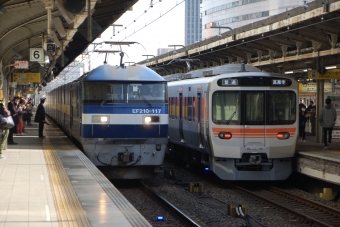 JR貨物 EF210形 EF210-117 鉄道フォト・写真 by Aץameさん 名古屋駅 (JR)：2022年03月08日15時ごろ