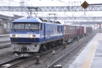 JR貨物 EF210形 EF210-11 鉄道フォト・写真 by Aץameさん 枇杷島駅 (城北線)：2022年03月18日15時ごろ
