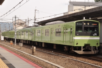 JR西日本 クハ201形 クハ201-77 鉄道フォト・写真 by Aץameさん 八尾駅：2022年06月19日14時ごろ