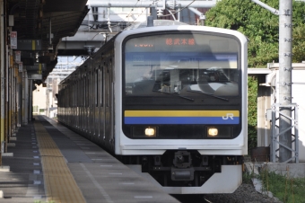 JR東日本 クハ208形 クハ208-2103 鉄道フォト・写真 by Aץameさん 都賀駅 (JR)：2022年08月27日16時ごろ