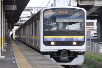 JR東日本 クハ208形 クハ208-2104 鉄道フォト・写真 by Aץameさん 都賀駅 (JR)：2022年08月27日16時ごろ