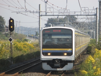 JR東日本 クハ208形 クハ208-2102 鉄道フォト・写真 by Aץameさん 物井駅：2022年10月23日08時ごろ
