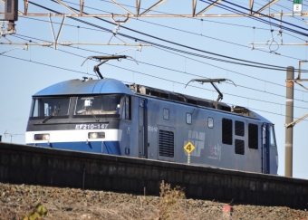 JR貨物 EF210形 EF210-147 鉄道フォト・写真 by Aץameさん 船町駅：2022年12月26日10時ごろ