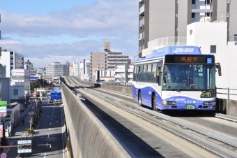 名古屋ガイドウェイバス 鉄道フォト・写真