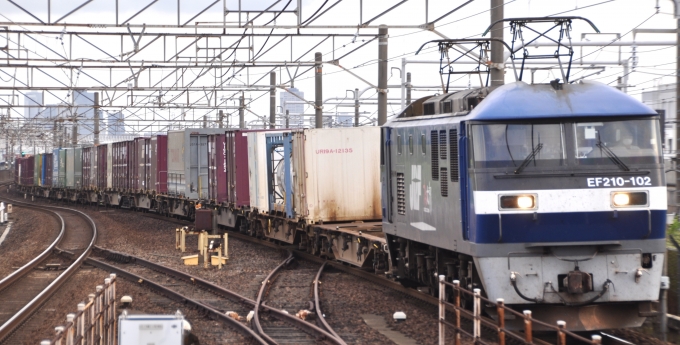 JR貨物 EF210形 EF210-102 鉄道フォト・写真 by Aץameさん 大高駅：2023年07月29日06時ごろ