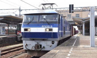 JR貨物 EF210形 EF210-9 鉄道フォト・写真 by Aץameさん 岩国駅：2023年03月30日10時ごろ