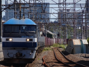 JR貨物 EF210形 EF210-126 鉄道フォト・写真 by 浜五井の撮影記録さん 八丁畷駅 (JR)：2021年09月19日12時ごろ