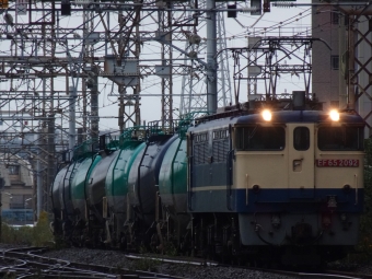 JR貨物 国鉄EF65形電気機関車 EF65-2092 鉄道フォト・写真 by 浜五井の撮影記録さん 浜川崎駅：2021年10月22日13時ごろ