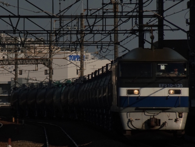 JR貨物 EF210形 EF210-136 鉄道フォト・写真 by 浜五井の撮影記録さん 新座駅：2021年10月30日15時ごろ