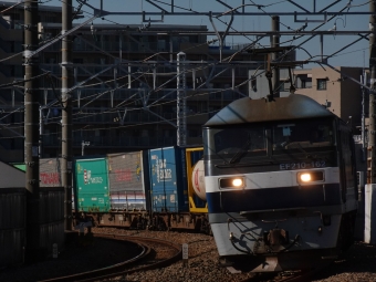 JR貨物 EF210形 EF210-162 鉄道フォト・写真 by 浜五井の撮影記録さん 八丁畷駅 (JR)：2021年11月13日11時ごろ