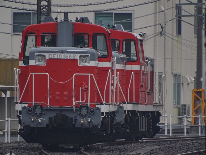 JR東日本 国鉄DE10形ディーゼル機関車 DE10-1685 水戸駅 (JR) 鉄道