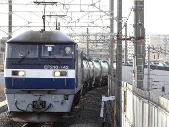JR貨物 EF210形 EF210-142 鉄道フォト・写真 by 浜五井の撮影記録さん 八丁畷駅 (JR)：2022年03月05日16時ごろ