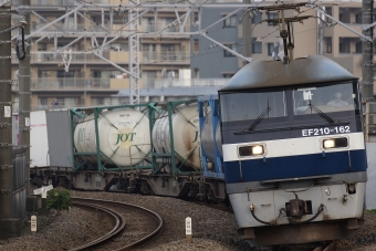 JR貨物 EF210形 EF210-162 鉄道フォト・写真 by 浜五井の撮影記録さん 八丁畷駅 (JR)：2022年06月21日06時ごろ