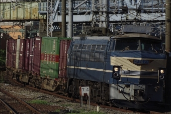 JR貨物 EF66形 EF66 27 鉄道フォト・写真 by 浜五井の撮影記録さん 鶴見駅：2022年07月29日06時ごろ