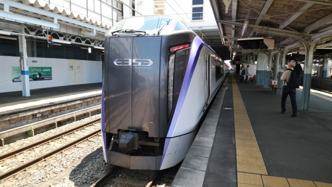 JR東日本 特急あずさ26号 松本駅 (JR) 鉄道フォト・写真 by kamtakさん