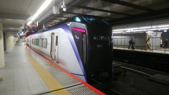 JR東日本 富士回遊(特急) E353系 鉄道フォト・写真 by kamtakさん 新宿駅 (JR)：2021年09月03日08時ごろ