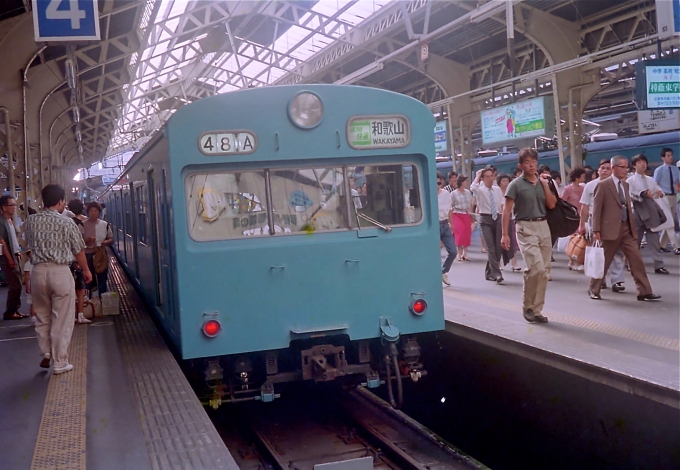 国鉄103系電車 天王寺駅 (JR) 鉄道フォト・写真 by oshoさん