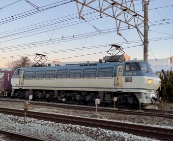 JR貨物 EF66-110 鉄道フォト・写真 by ブースターさん 茅ケ崎駅：2022年02月18日06時ごろ