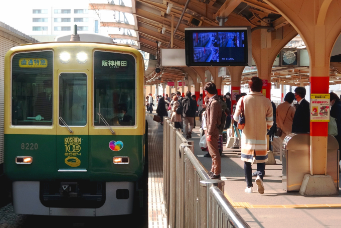 阪神8000系 8219F編成 (尼崎車庫) 鉄道フォト | レイルラボ(RailLab)