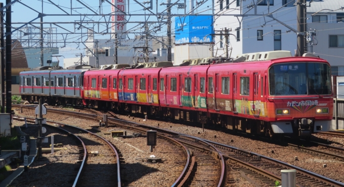 鉄道フォト・写真：名古屋鉄道 名鉄3500系電車 3508 東岡崎駅 鉄道フォト・写真 by 神 宮 前さん - 撮影日 2021/08/29 12:21