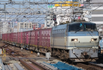 JR貨物 国鉄EF66形電気機関車 EF66-130 鉄道フォト・写真 by 神 宮 前さん 名古屋駅 (JR)：2022年01月16日12時ごろ
